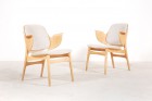 hans olsen 107 armchairs chairs danish vintage 1950 1960