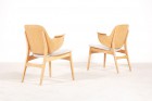 hans olsen 107 armchairs chairs danish vintage 1950 1960