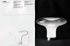 lesbo lamp angelo mangiarotti artemide 1967 italy murano