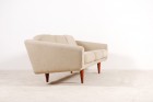 illum wikkelso canapé danois teck beige tissu 1960 vintage