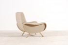 marco zanuso fauteuil lady 720 1951 beige italien arflex