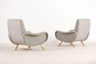 marco zanuso armchairs 720 lady arflex 1951 italian 1950