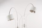 joe colombo appliques coupé oluce blanc lampe 1967 1968