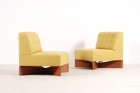 pierre guariche easy chair capitole yellow 1960 minvielle