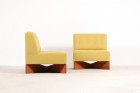 pierre guariche easy chair capitole yellow 1960 minvielle