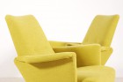 pierre guariche fauteuil sk660 jaune design france 1950 1960