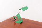 mauro martini picchio charoy lamp steel green 1970 design