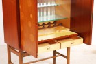 kurt ostervig kindt larsen teck chêne bar cabinet 1940 1950