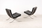 barcelona chair knoll mies rohe black design 1950 1960