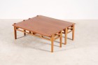 william watting banc table teck chêne danois laursen 1950