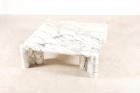 gae aulenti knoll marble calacatta jumbo coffe table 1960