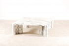 gae aulenti knoll marble calacatta jumbo coffe table 1960