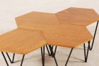 gio ponti isa italy pietro coffe table oak formica 1950