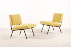 florence knoll international chauffeuse 31 jaune 1950 1954