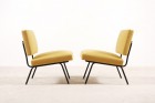 florence knoll international easy chair 31 yellow 1950 1954