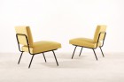 florence knoll international easy chair 31 yellow 1950 1954