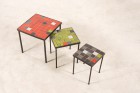 mado jolain rené legrand tables gigognes céramique 1950