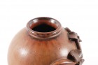 arne bang vase pot ceramic design deco brown 52 1950