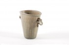 arne bang vase pot ceramic design deco brown 38 1950