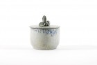 arne bang pot céramique 12 bleu danois déco 1950 grés