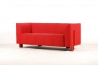 shigeru uchida pastoe isu sofa z103 red kvadrat design 1990