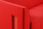 shigeru uchida pastoe isu sofa z103 red kvadrat design 1990