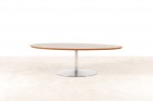 pierre paulin artifort rosewood coffee table oval 1960
