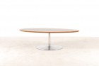 pierre paulin artifort rosewood coffee table oval 1960