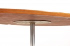 pierre paulin artifort rosewood coffee table oval 1960