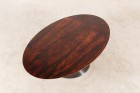 pierre paulin artifort rosewood coffee table oval 1960