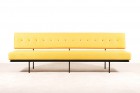 florence knoll international canapé 578 jaune banquette 1954