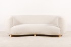 danish scandinavian curved sofa wool nobilis design 1940