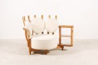 guillerme chambron votre maison chêne fauteuil laine 1960