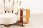 guillerme chambron votre maison chêne fauteuil laine 1960