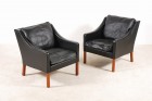 borge mogensen fredericia furniture 2207 armchair leather