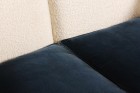 sofa danish two seat wool 1950s velvet design scandinavian