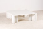 gae aulenti knoll marble carrara jumbo coffee table 1960