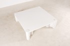 gae aulenti knoll marble carrara jumbo coffee table 1960