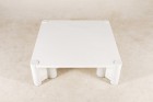 gae aulenti knoll marble carrara jumbo coffee table 1960