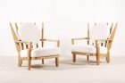 guillerme chambron votre maison oak armchair juliette 1950