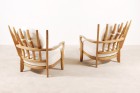 guillerme chambron votre maison oak armchair juliette 1950