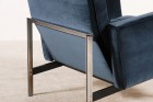 florence knoll international parallel bar velours bleu 1960