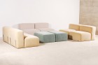 kazuhide takahama gavina marcel modular sofa velvet 1960