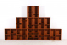 kai kristiansen aksel kjaersgaard teak modular bookcases