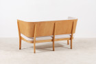 soren fritz hansen 2240 hêtre canapé velours scandinave 1940