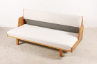 hans wegner daybed canapé getama ge-258 vintage 1960 danois