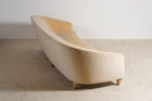 Elegant and Large Italian Curved Sofa. 1950