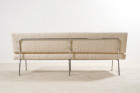 florence knoll sofa 33 wool white design 1960 1950 vintage