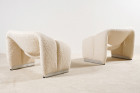 pierre paulin groovy f598 wool armchair artifort 1970 design