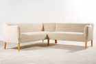 canapé angle salon laine danois scandinave 1950 design 1960